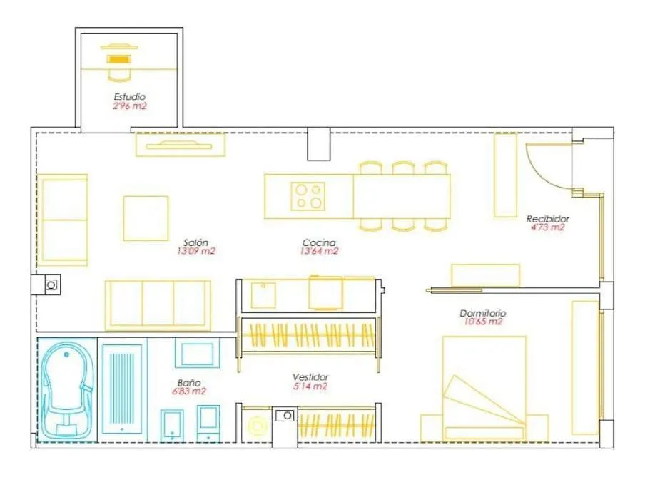 フエンヒロラLoft Miramarアパートメント